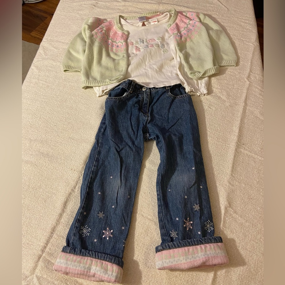 Girls Gymboree winter outfit